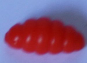 PARTS ONLY -Monopoly Board Game "Lion King" Version -  (32) Red Plastic Grubs