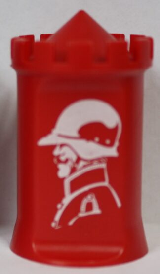 PARTS ONLY -Stratego Board Game Parker Bros 1959 Version - (1) Red Miner Only