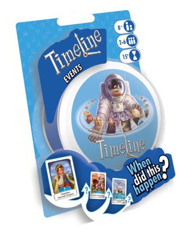 Timeline "Events" Blister Pack Trivia Game - New