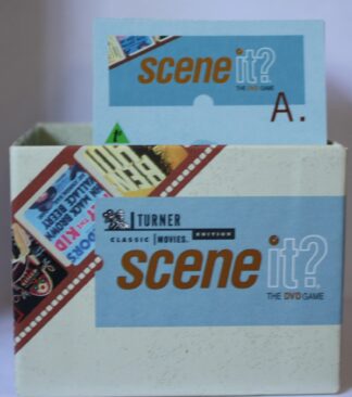 PARTS ONLY -Scene It Board Game "Turner Classic Movies" Edition - (200) Trivia Cards in Box Only