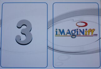 PARTS ONLY - Imaginiff Board Game - #2 White Voting Card Only