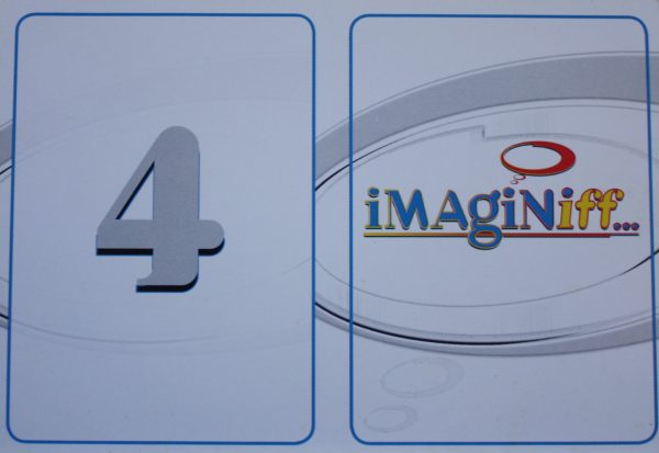 PARTS ONLY - Imaginiff Board Game - #4 White Voting Card Only