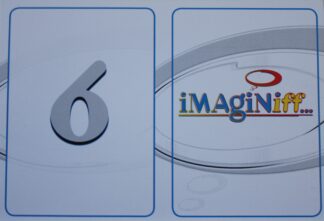 PARTS ONLY -Imaginiff Board Game - #6 White Voting Card Only