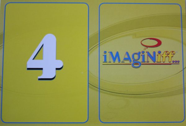 PARTS ONLY - Imaginiff Board Game - #4 Yellow Voting Card Only