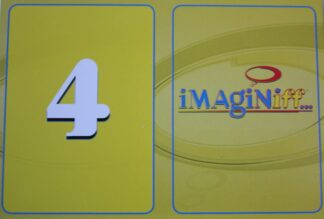 PARTS ONLY - Imaginiff Board Game - #4 Yellow Voting Card Only
