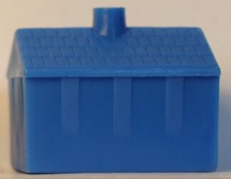 PARTS ONLY -Monopoly Board Game - (1) Blue Hotel Only
