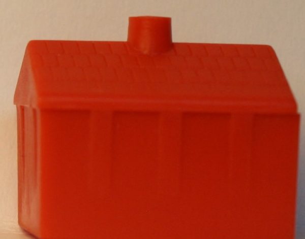 PARTS ONLY -Monopoly Board Game - (1) Red Hotel Only