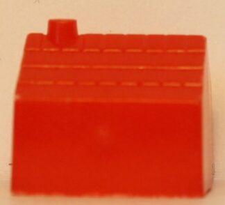 PARTS ONLY -Monopoly Board Game - (1) Small Red Hotel Only