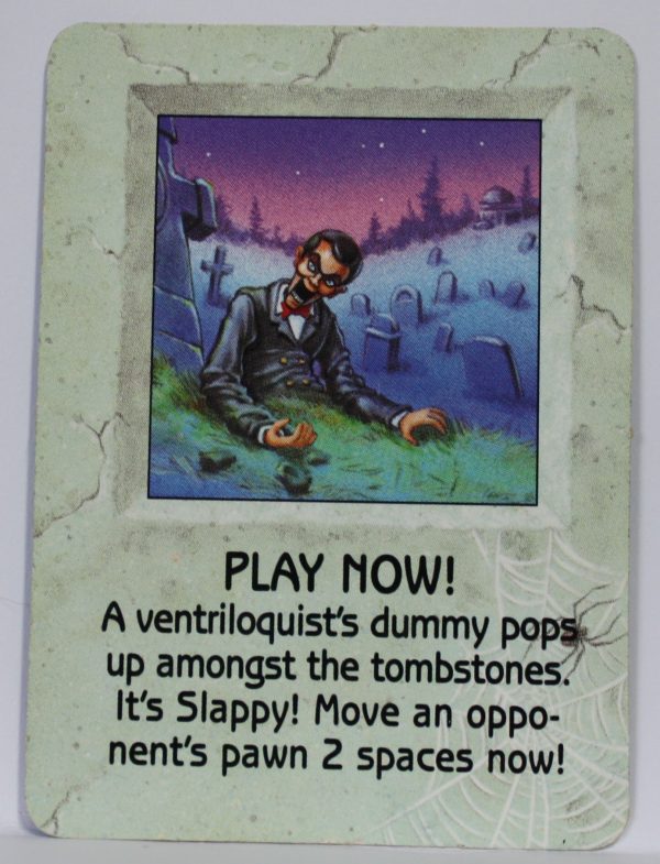 PARTS ONLY - Goosebumps "Terror in The Graveyard" Board Game - #12 Card Only