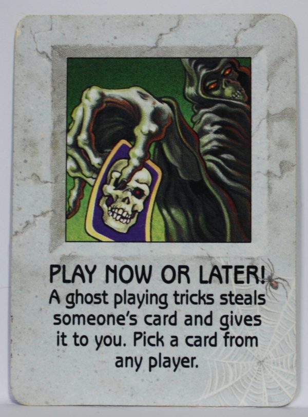 PARTS ONLY - Goosebumps "Terror in The Graveyard" Board Game - #14 Card Only