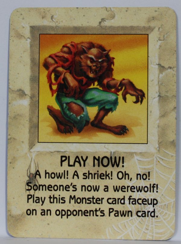 PARTS ONLY - Goosebumps "Terror in The Graveyard" Board Game - #9 Card Only