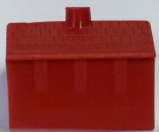 PARTS ONLY -Monopoly Board Game - (1) Large Dark Red Hotel Only