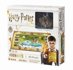 Harry Potter Hogwarts (543) Piece 4D Puzzle - New