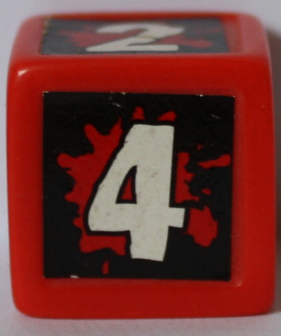 PARTS ONLY - Goosebumps "Terror in The Graveyard" Board Game - Specialty Numbered Die Only