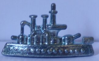PARTS ONLY -Monopoly Board Game "1935 Deluxe First Edition Classic Reproduction" - Ship Metal Token Only