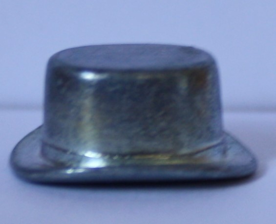 PARTS ONLY -Monopoly Board Game "1935 Deluxe First Edition Classic Reproduction" - Top Hat Metal Token Only