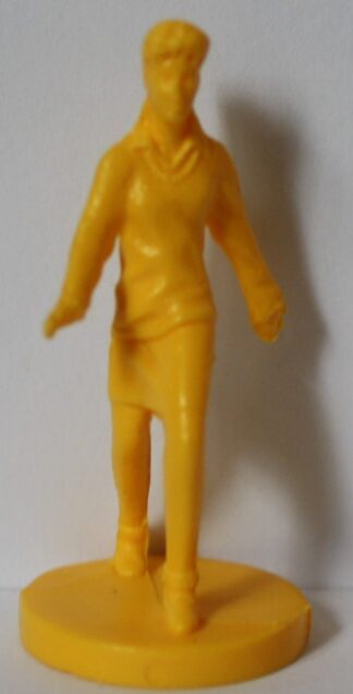 PARTS ONLY - Goosebumps "Terror in The Graveyard" Board Game - (1) Yellow Female Plastic Token Only