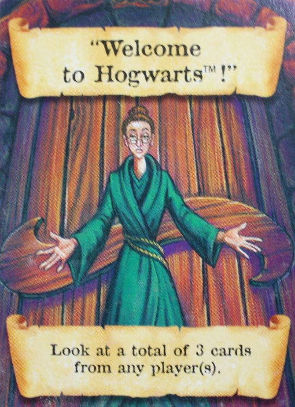 PARTS ONLY - Harry Potter Mystery at Hogwarts Board Game - #9 Card Only