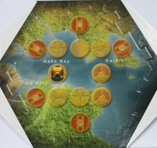 PARTS ONLY -Bionicle "Quest for Makuta" Adventure Board Game - #12 Mata Nui Board Only