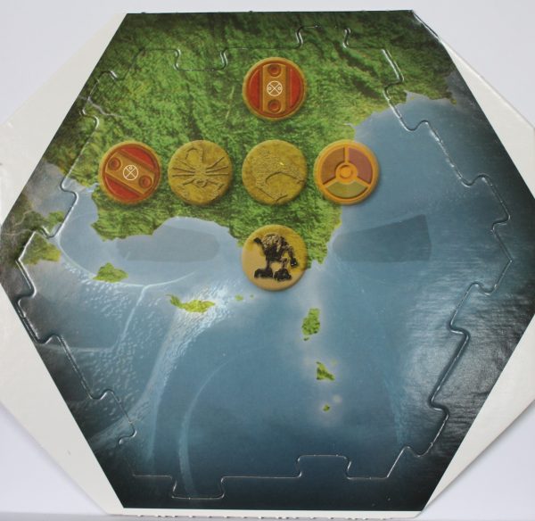 PARTS ONLY -Bionicle "Quest for Makuta" Adventure Board Game - #17 Mata Nui Board Only