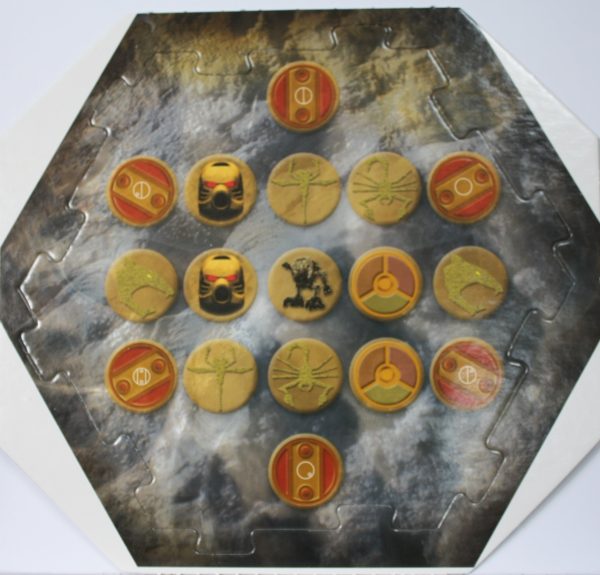 PARTS ONLY -Bionicle "Quest for Makuta" Adventure Board Game - #2 Mata Nui Board Only