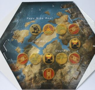 PARTS ONLY -Bionicle "Quest for Makuta" Adventure Board Game - #3 Mata Nui Board Only