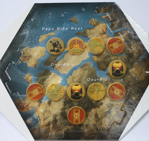 PARTS ONLY -Bionicle "Quest for Makuta" Adventure Board Game - #3 Mata Nui Board Only