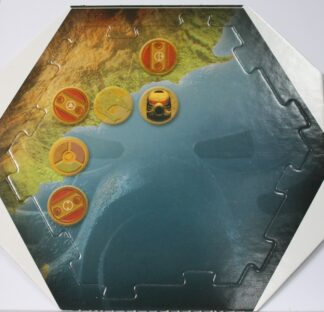 PARTS ONLY -Bionicle "Quest for Makuta" Adventure Board Game - #7 Mata Nui Board Only