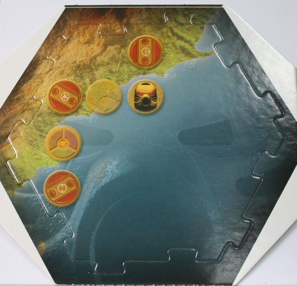 PARTS ONLY -Bionicle "Quest for Makuta" Adventure Board Game - #7 Mata Nui Board Only