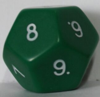 PARTS ONLY -Bionicle "Quest for Makuta" Adventure Board Game - (1) Green Specialty Power Die Only