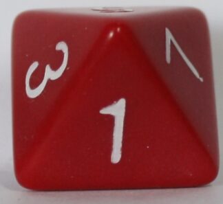 PARTS ONLY -Bionicle "Quest for Makuta" Adventure Board Game - (1) Red Specialty Power Die Only