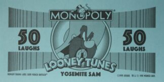 PARTS ONLY - Monopoly Looney Tunes - Pack (10) 50 Laugh Money