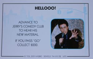 PARTS ONLY - Monopoly Seinfeld Board Game - #10 Hellooo! Card Only