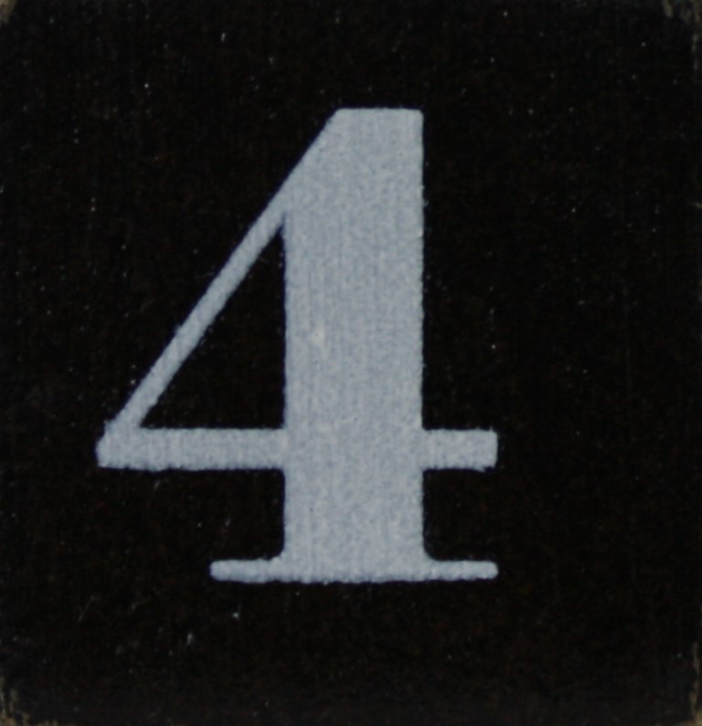 PARTS ONLY - Pirates Of The Caribbean Board Game - Black Numbered Specialty Die Only