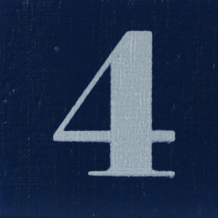 PARTS ONLY - Pirates Of The Caribbean Board Game - Blue Numbered Specialty Die Only