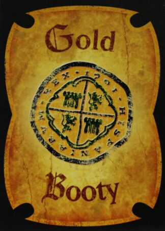PARTS ONLY - Pirates Of The Caribbean Board Game - Set (25) Gold Booty Cards