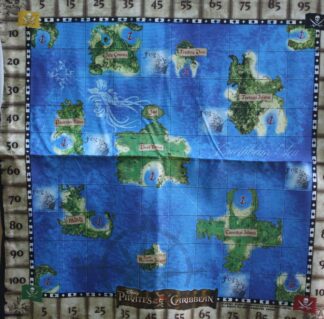PARTS ONLY - Pirates Of The Caribbean Board Game - Pirate Game Map Only