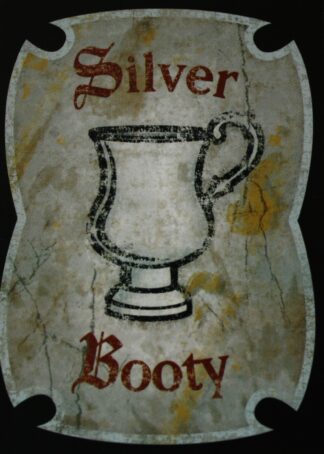 PARTS ONLY - Pirates Of The Caribbean Board Game - Set (25) Silver Booty Cards