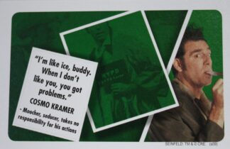 PARTS ONLY - Clue Seinfeld Board Game - #4 Kramer Personality Card Only