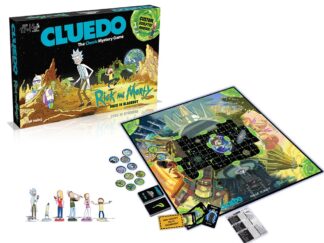 Cluedo "Rick and Morty Back in Blackout" Board Game - New