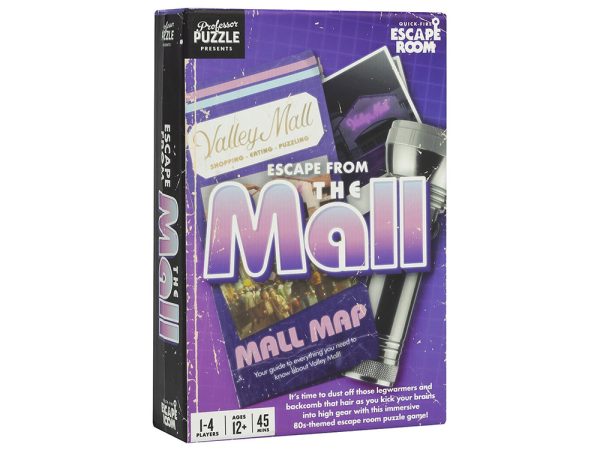 "Escape From The Mall" Puzzle Game - New