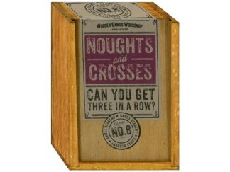 Games Academy "Noughts and Crosses" in Wood box - New