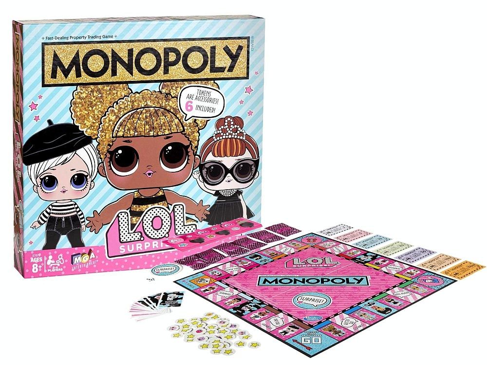 Afwijking priester Drastisch Monopoly L.O.L. Surprise! Board Game – New – Team Toyboxes