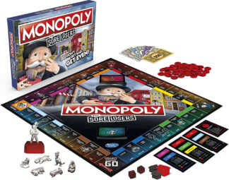 Monopoly For Sore Losers Board Game - New