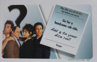 PARTS ONLY - Clue Seinfeld Board Game - #5 Intrigue Card Only