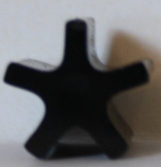 PARTS ONLY -  Risk World Conquest Board Game 1975 Version - (1) Black Ten Army Replacement Piece