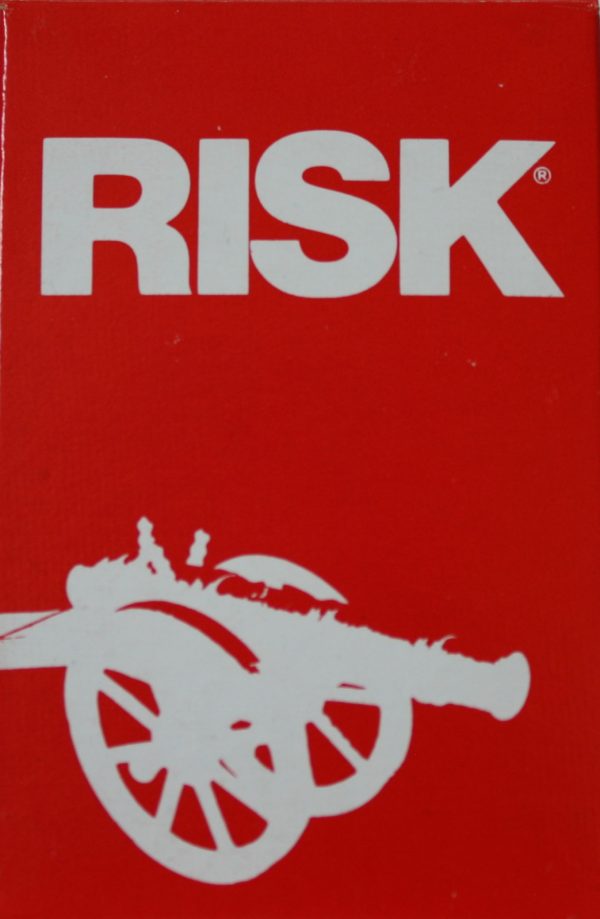 PARTS ONLY - Risk World Conquest Board Game 1975 Version - Box (44) Risk Cards Only