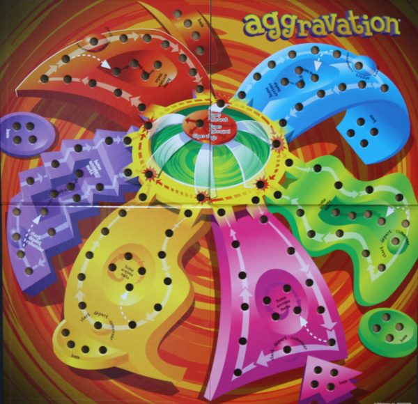 PARTS ONLY Aggravation Board Game - Gameboard Only
