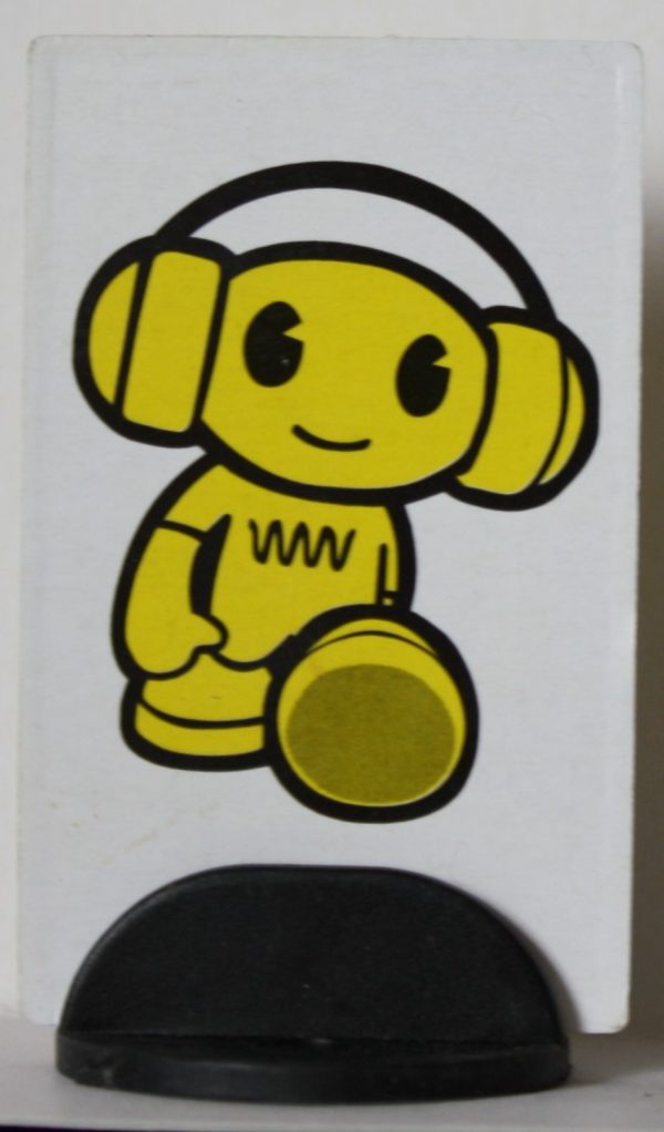 PARTS ONLY Tipayatung Nova Version Board Game - (1) Yellow Game Piece & Stand Only
