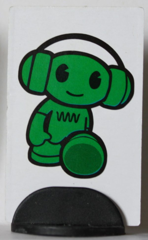 PARTS ONLY Tipayatung Nova Version Board Game - (1) Green Game Piece & Stand Only